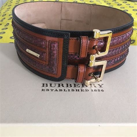 burberry prosum fabric patterns belt print|Burberry Prorsum .